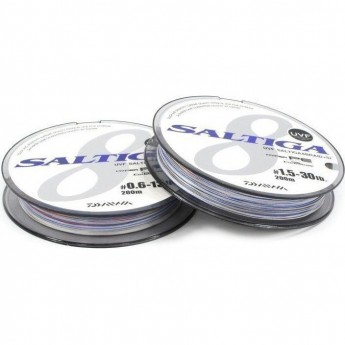 Плетеная леска DAIWA UVF Saltiga 8 Braid + SI 2,5-43lb-300 19,6kg ( 300м )